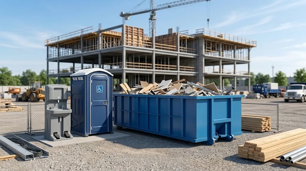 Construction Dumpster Rental in Newark, NJ