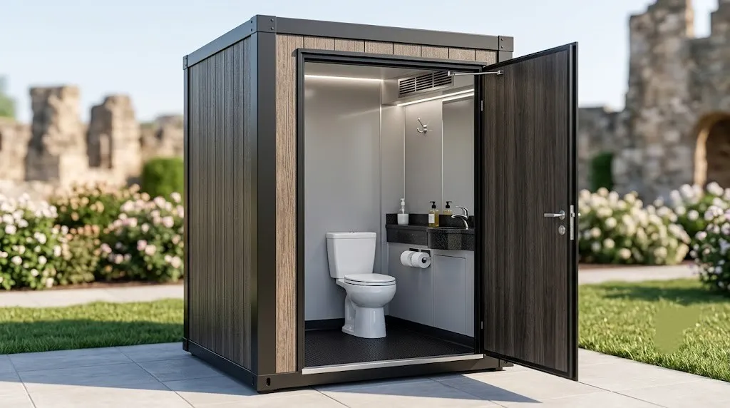 Deluxe Flushable Porta Potty in Newark, NJ