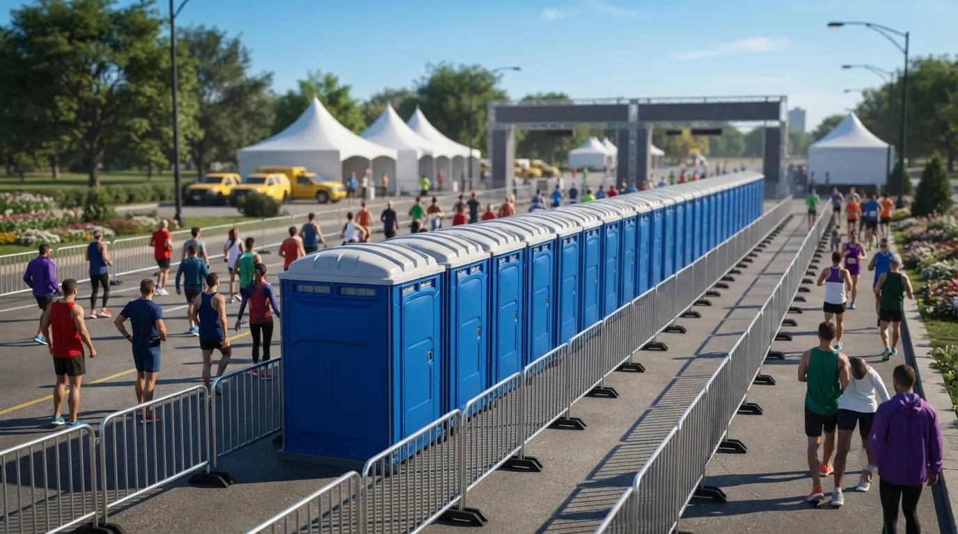 Marathon and Race Restrooms in Newark, NJ