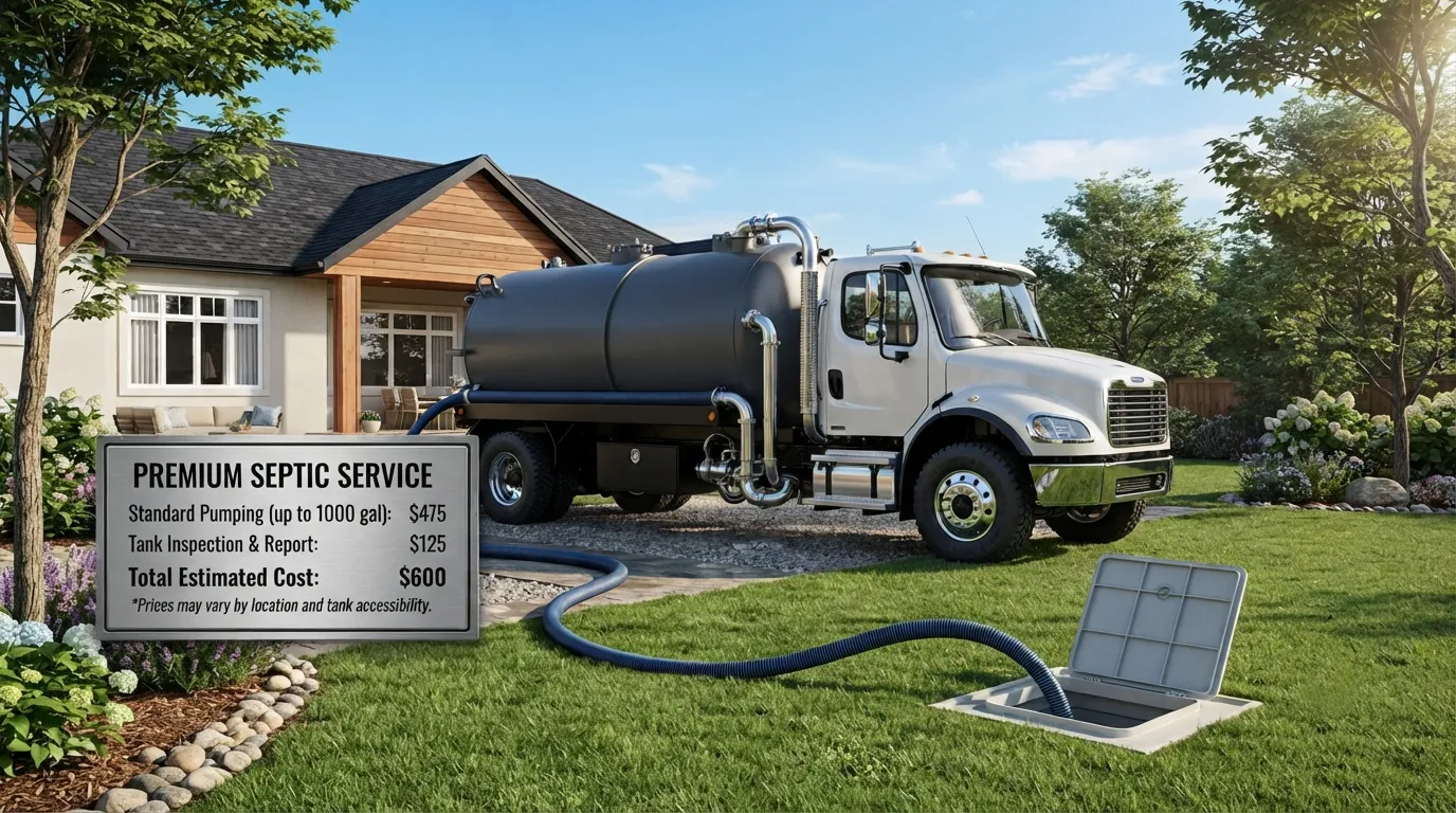 Septic Tank Pumping Cost in Newark, NJ
